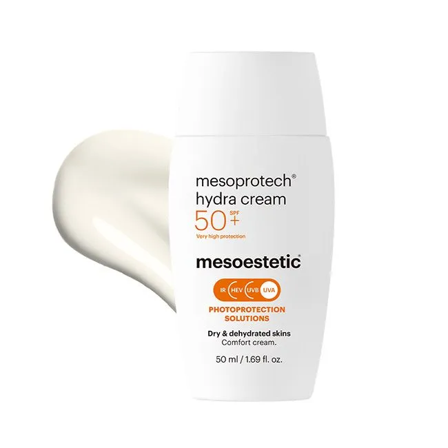 mesoprotech® hydra cream protezione solare per pelli secche e disidratate PHOTOPROTECTION SOLUTIONS