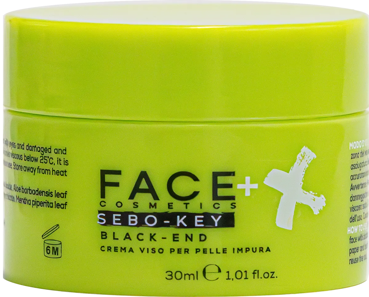 Sebo-Key Black End maschera viso Peel Off per punti neri