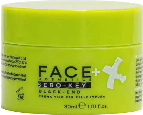 Sebo-Key Black End maschera viso Peel Off per punti neri