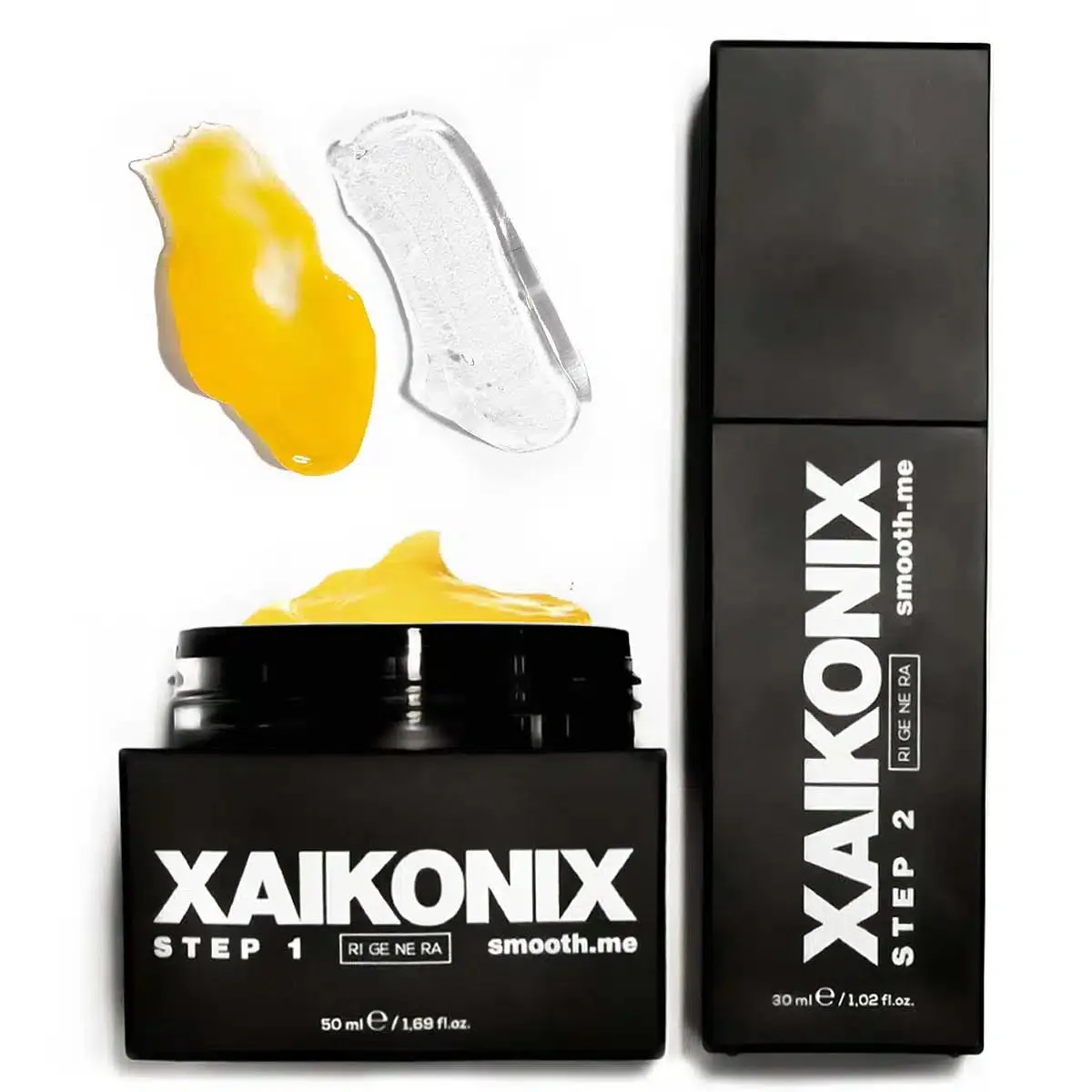 Rigenera Xaikonix - Smooth.me scrub esfoliante viso e attivatore acido AHA per rinnovare la pelle in due step