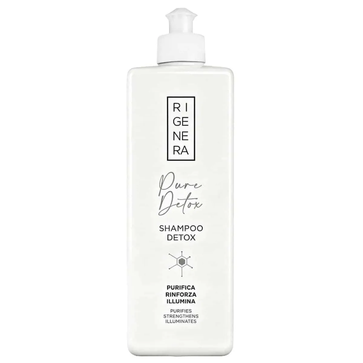 Ristrutturante e idratante Rigenera Pure Detox Shampoo Detox 150ml