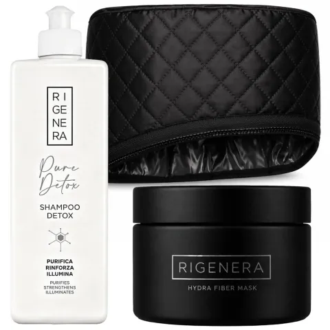 Trattamento capelli completo Rigenera Detox Hair Kit